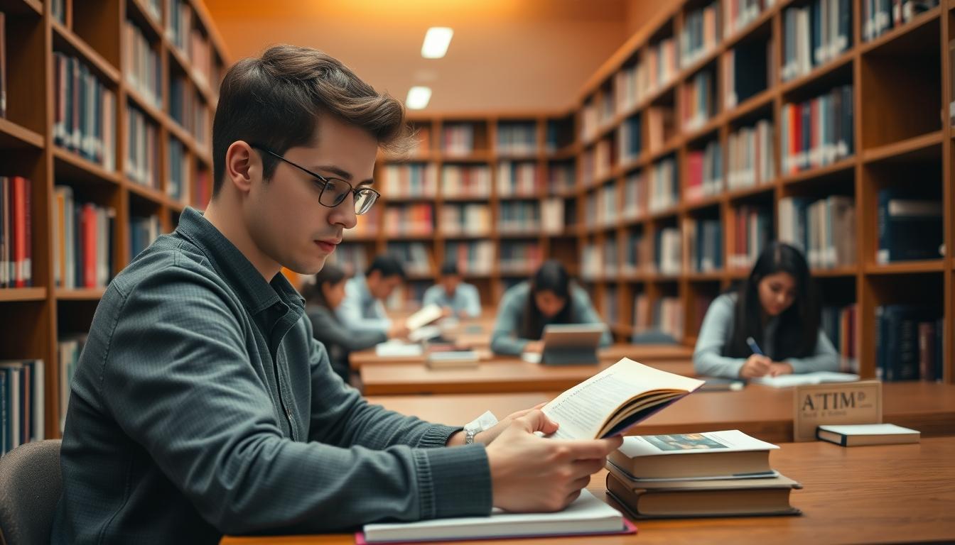 Students working in research laboratory